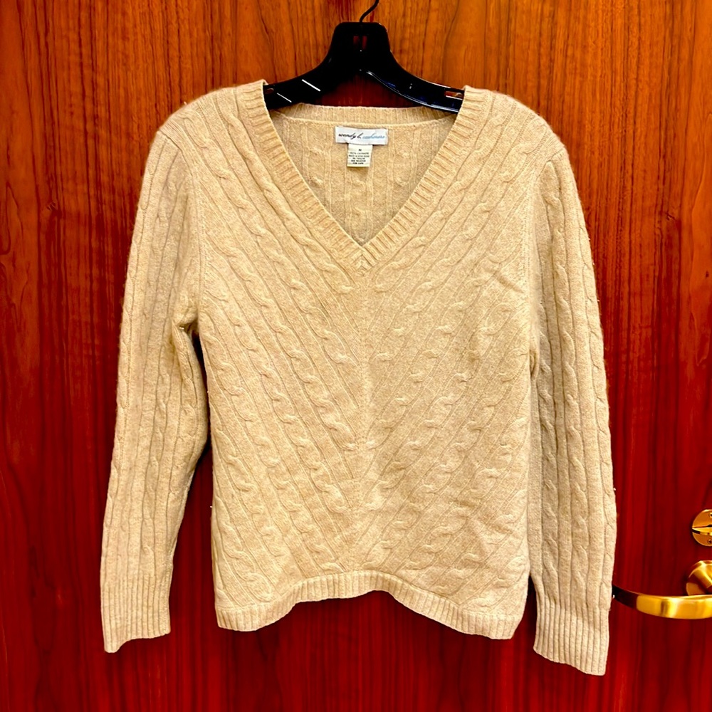 Cashmere V-neck Cardigan